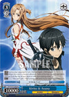 Image for Kirito & Asuna (Alternate Art Promo) (Sword Art Online) (SAO/S20-E104 PR) - Weiss Schwarz