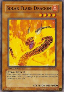 Solar Flare Dragon - Gold Series 1 (Common) [GLD1-019]