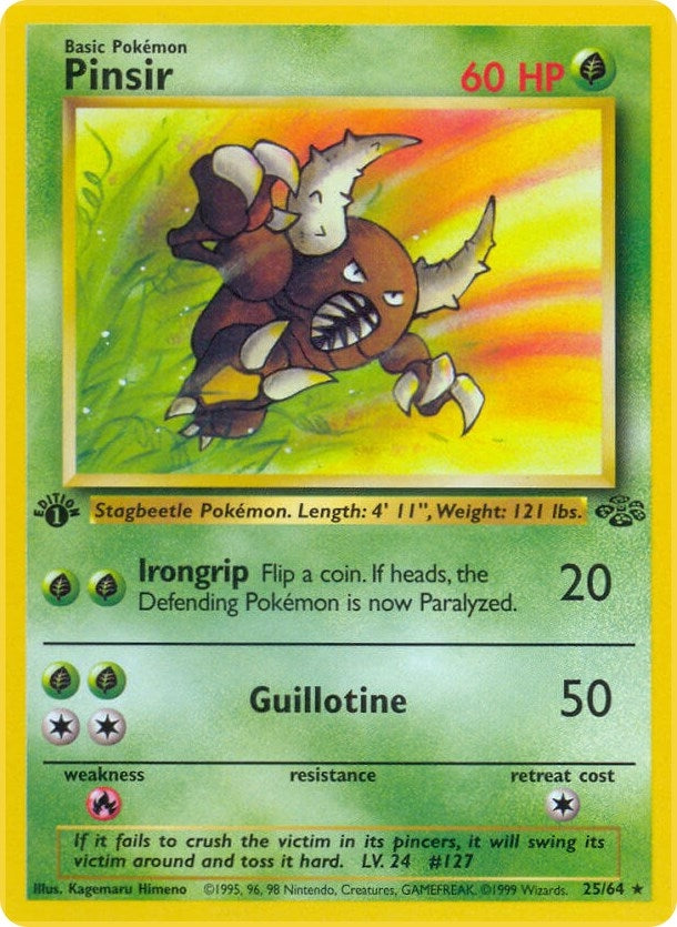Image for Pinsir (25) (Jungle) (25/64) - Pokemon