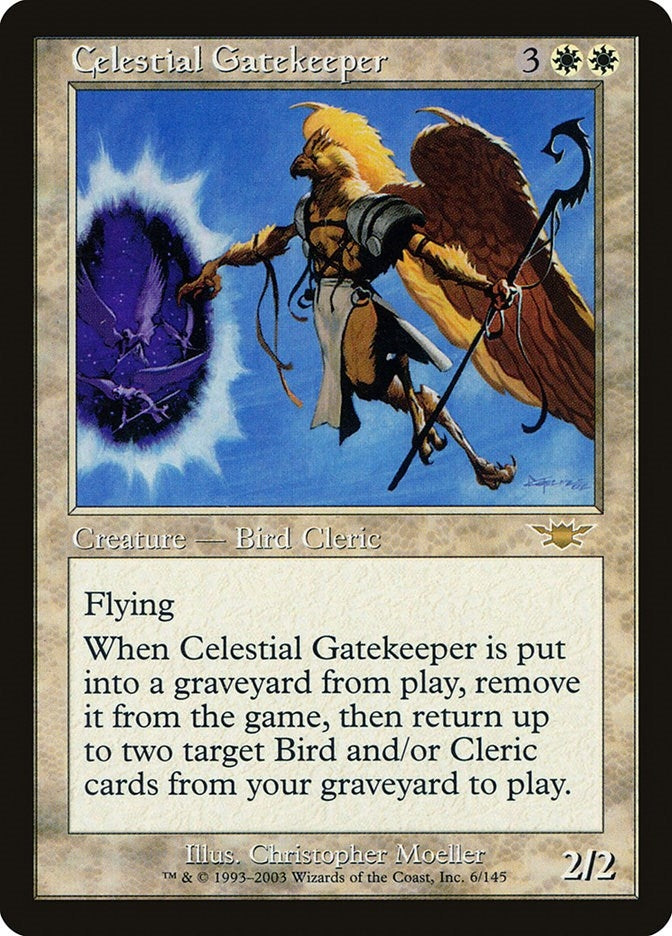 Image for Celestial Gatekeeper (Legions) (6) - Magic: The Gathering