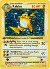 Image for Raichu (Base Set (Shadowless)) (014/102) - Pokemon