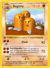 Image for Dugtrio (Base Set (Shadowless)) (019/102) - Pokemon