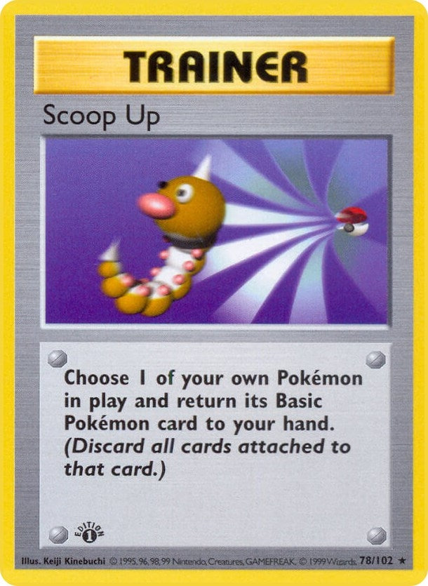 Image for Scoop Up (Base Set (Shadowless)) (078/102) - Pokemon