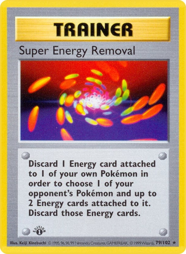 Image for Super Energy Removal (Base Set (Shadowless)) (079/102) - Pokemon