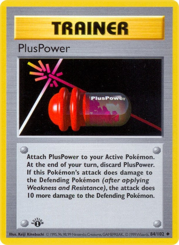 Image for PlusPower (Base Set (Shadowless)) (084/102) - Pokemon