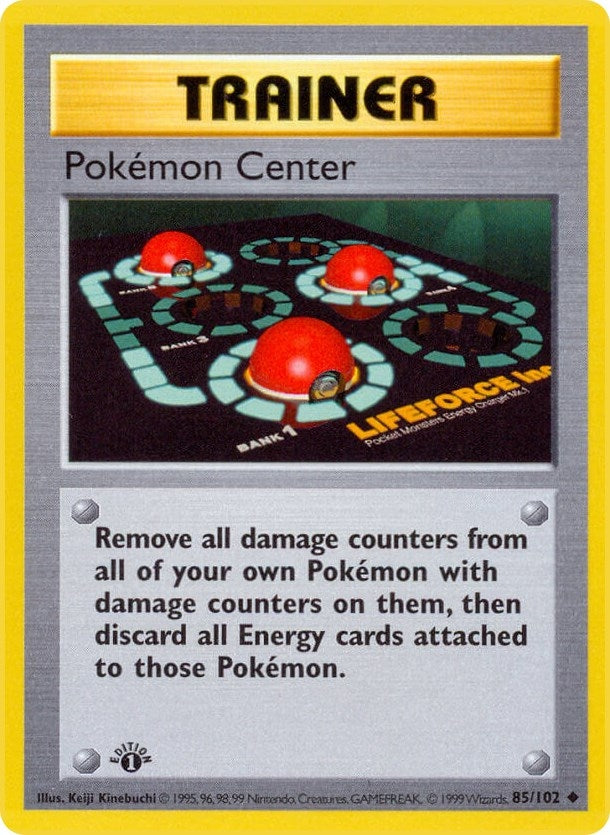 Image for Pokemon Center (Base Set (Shadowless)) (085/102) - Pokemon