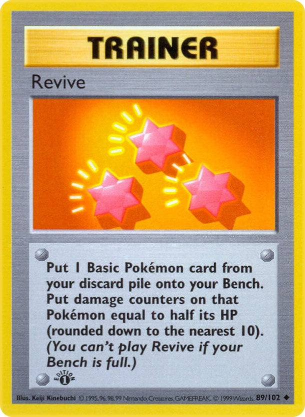 Image for Revive (Base Set (Shadowless)) (089/102) - Pokemon