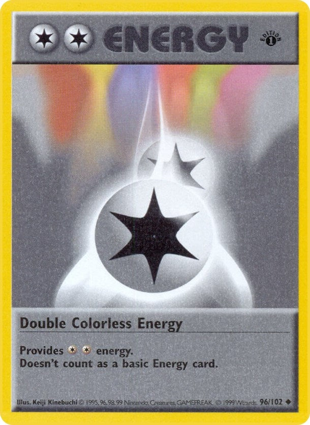 Image for Double Colorless Energy (Base Set (Shadowless)) (096/102) - Pokemon