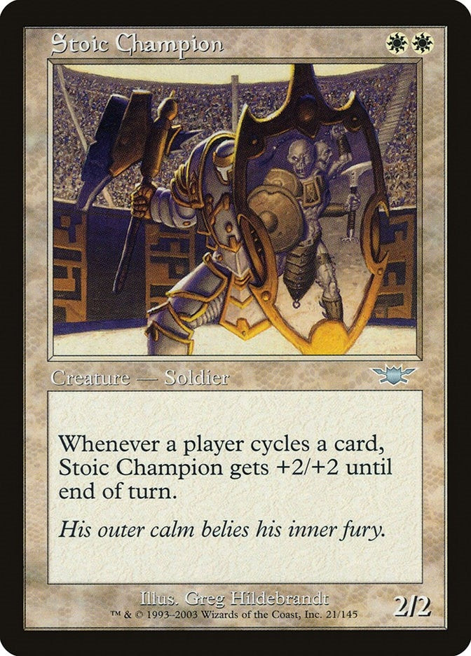 Image for Stoic Champion (Legions) (21) - Magic: The Gathering