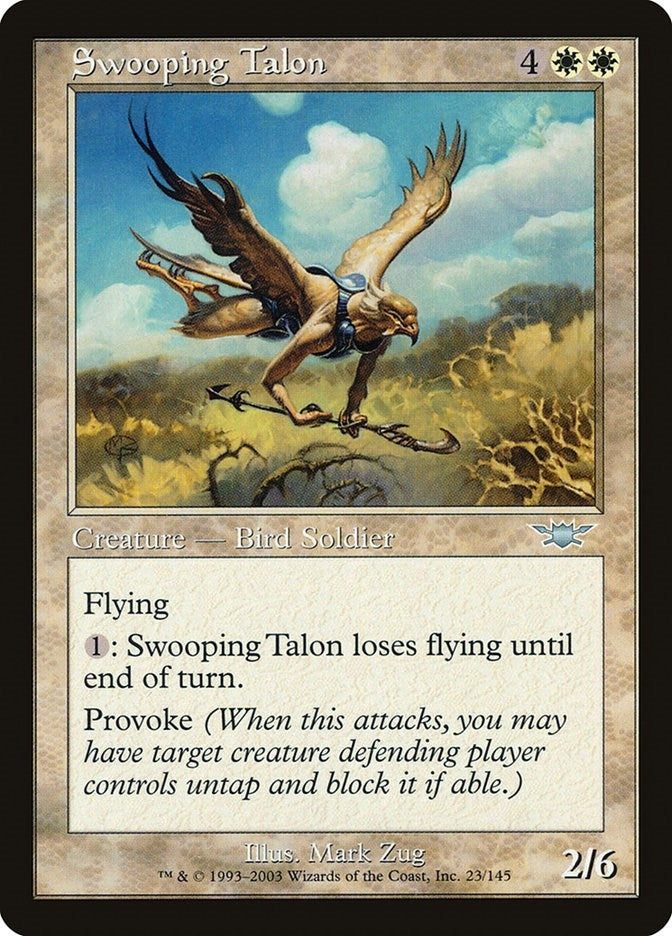 Image for Swooping Talon (Legions) (23) - Magic: The Gathering