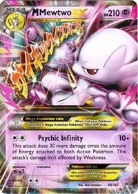 Image for M Mewtwo EX (64) (XY - BREAKthrough) (64/162) - Pokemon