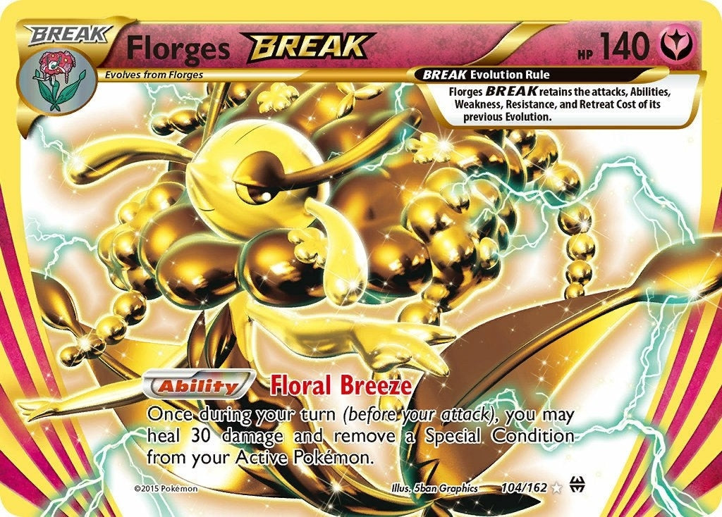 Image for Florges BREAK (XY - BREAKthrough) (104/162) - Pokemon
