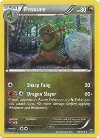 Image for Fraxure (XY - BREAKthrough) (110/162) - Pokemon