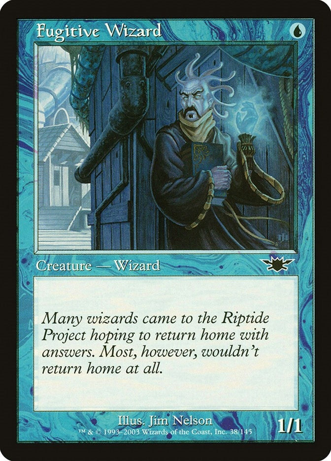 Image for Fugitive Wizard (Legions) (38) - Magic: The Gathering