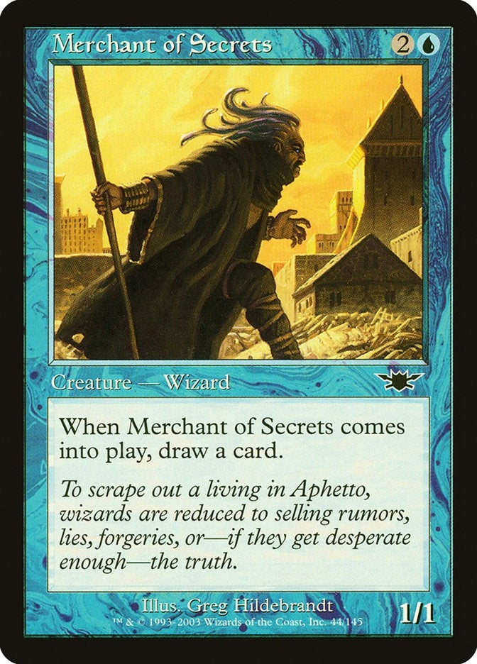 Image for Merchant of Secrets (Legions) (44) - Magic: The Gathering