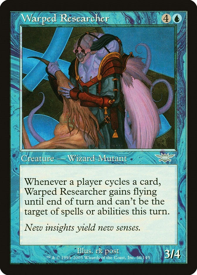Image for Warped Researcher (Legions) (56) - Magic: The Gathering