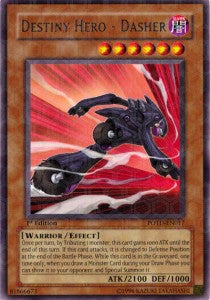Destiny HERO - Dasher (V.1 - Rare) - Power of the Duelist (Rare) [POTD-017]