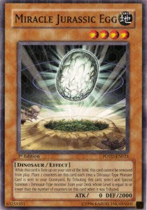 Miracle Jurassic Egg - Power of the Duelist (Common) [POTD-021]
