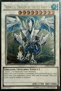 Image for Trishula, Dragon of the Ice Barrier (UTR) (Astral Pack 8) (AP08-EN001) - YuGiOh