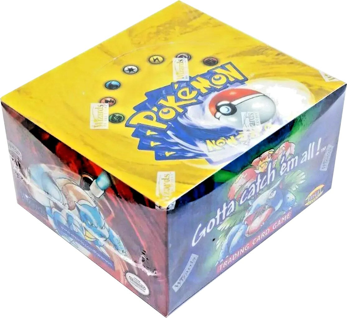 Image for Pokemon Base Set (Shadowless) [Unlimited Edition] Booster Box - Pokemon