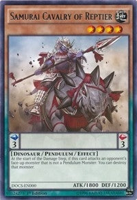 Image for Samurai Cavalry of Reptier (Dimension of Chaos) (DOCS-EN000) - YuGiOh