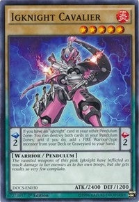 Image for Igknight Cavalier (Dimension of Chaos) (DOCS-EN030) - YuGiOh