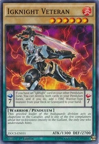 Image for Igknight Veteran (Dimension of Chaos) (DOCS-EN031) - YuGiOh
