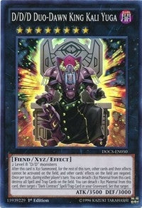 Image for D/D/D Duo-Dawn King Kali Yuga (Dimension of Chaos) (DOCS-EN050) - YuGiOh