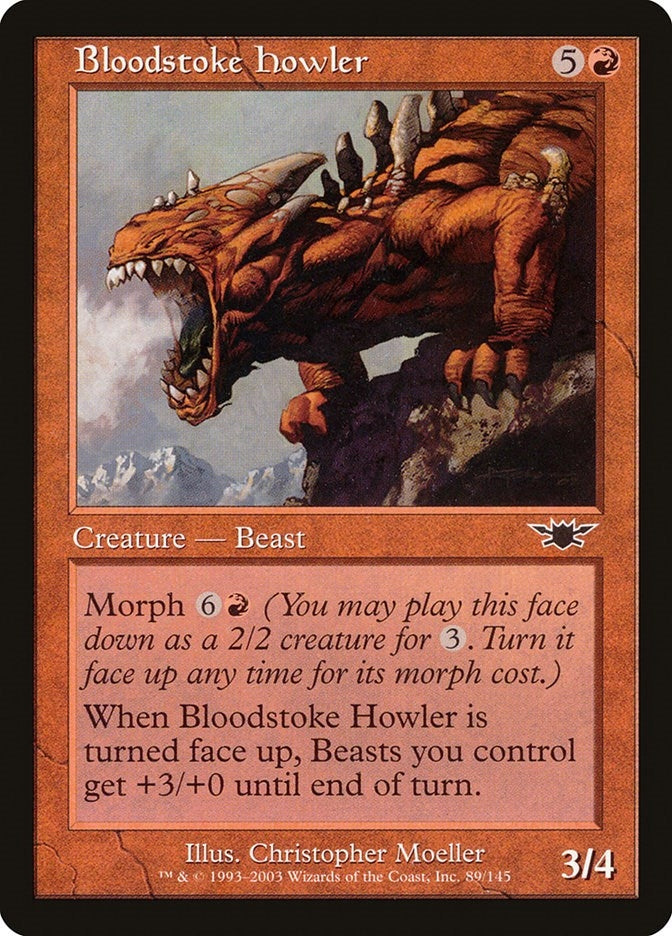 Image for Bloodstoke Howler (Legions) (89) - Magic: The Gathering