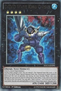 Image for D/D/D Wave King Caesar (Dimension of Chaos) (DOCS-EN090) - YuGiOh