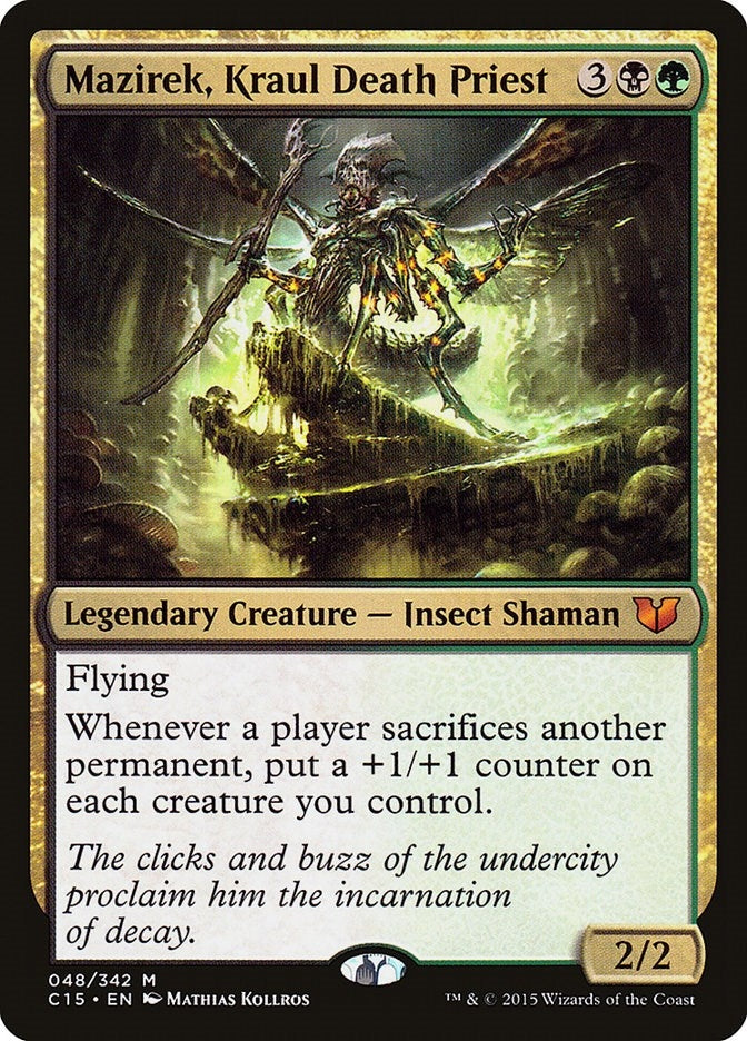 Image for Mazirek, Kraul Death Priest (Commander 2015) (48) - Magic: The Gathering