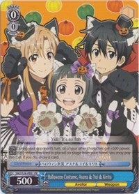 Image for Halloween Costume, Asuna & Yui & Kirito (Sword Art Online Vol.2) (SAO/S26-PE01 PR) - Weiss Schwarz