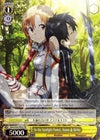 Image for In the Sunlight Forest, Asuna & Kirito (Sword Art Online Vol.2) (SAO/S26-PE02 PR) - Weiss Schwarz