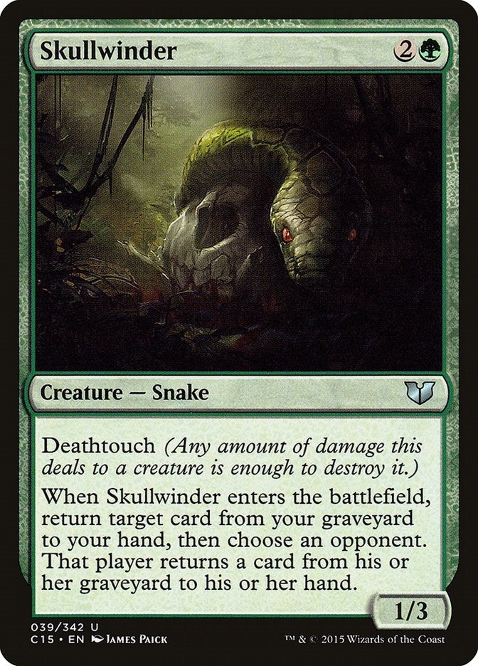 Image for Skullwinder (Commander 2015) (39) - Magic: The Gathering