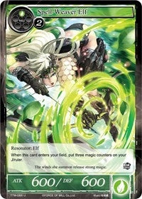 Image for Spell-Weaver Elf (The Twilight Wanderer) (TTW-066) - Force of Will