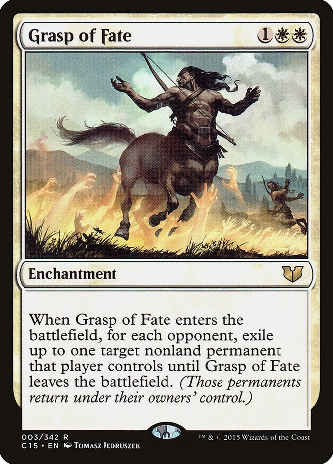 Image for Grasp of Fate (Commander 2015) (3) - Magic: The Gathering