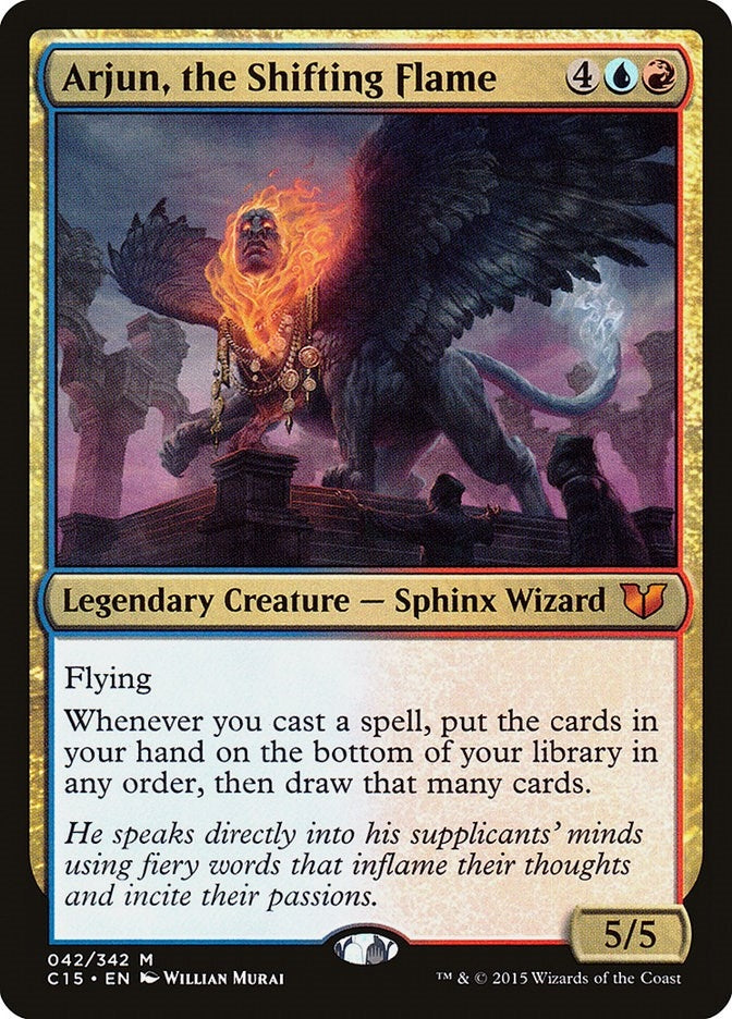 Image for Arjun, the Shifting Flame (Commander 2015) (42) - Magic: The Gathering