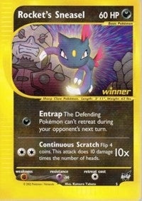 Image for Rocket's Sneasel - 5 [Winner] (Best of Promos) (005/009) - Pokemon