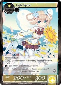 Image for Light Sprite (The Twilight Wanderer) (TTW-011) - Force of Will