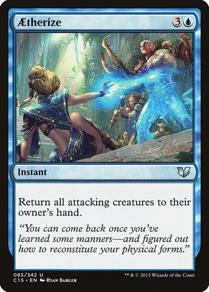Image for Aetherize (Commander 2015) (85) - Magic: The Gathering