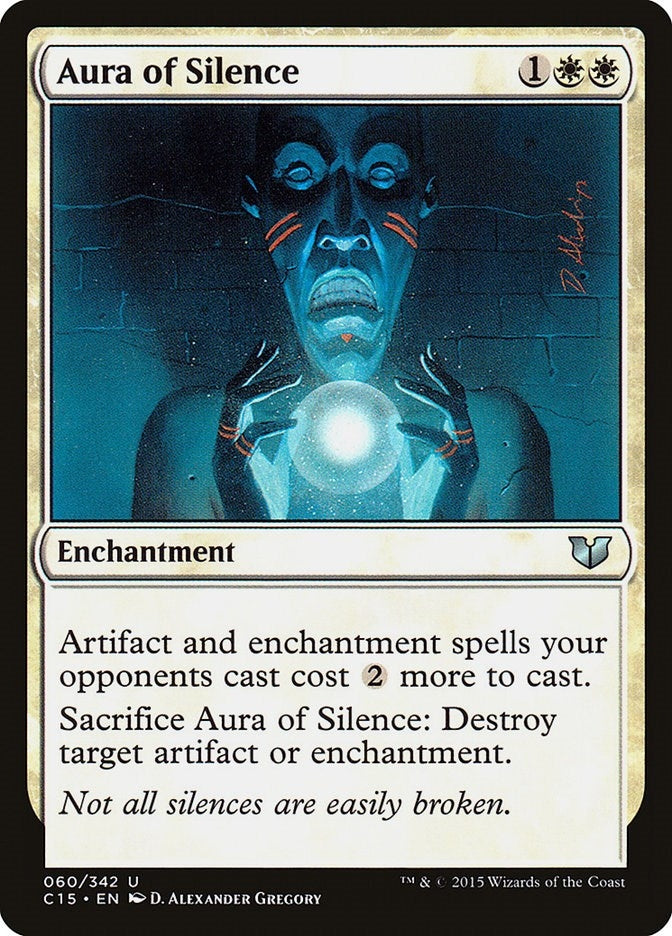 Image for Aura of Silence (Commander 2015) (60) - Magic: The Gathering