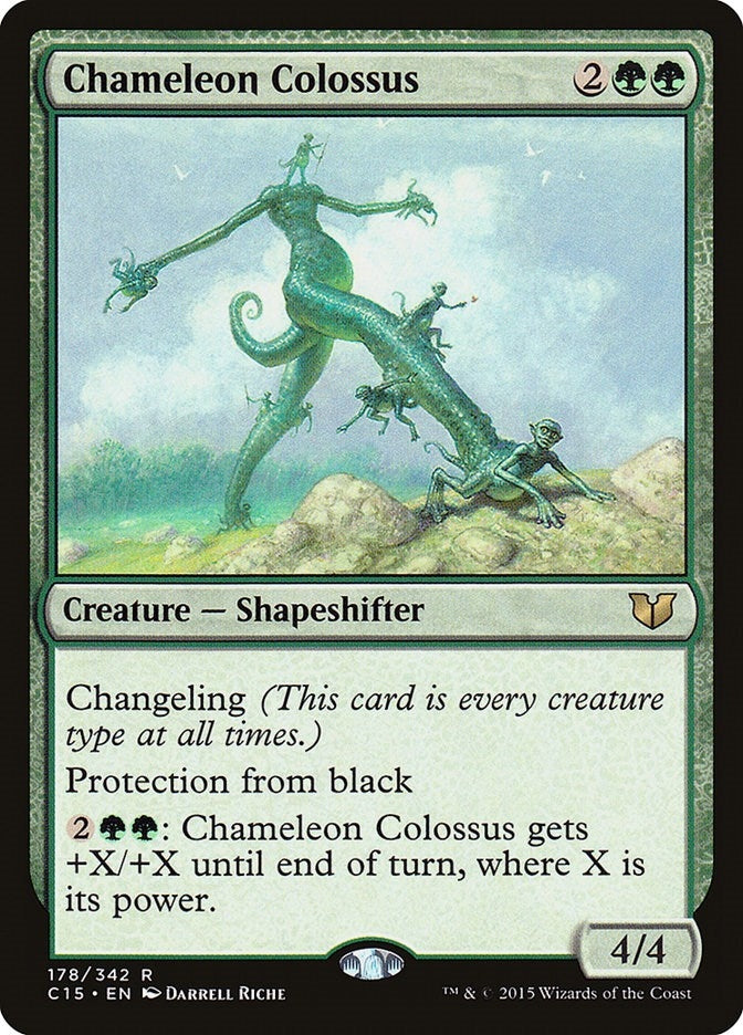 Image for Chameleon Colossus (Commander 2015) (178) - Magic: The Gathering