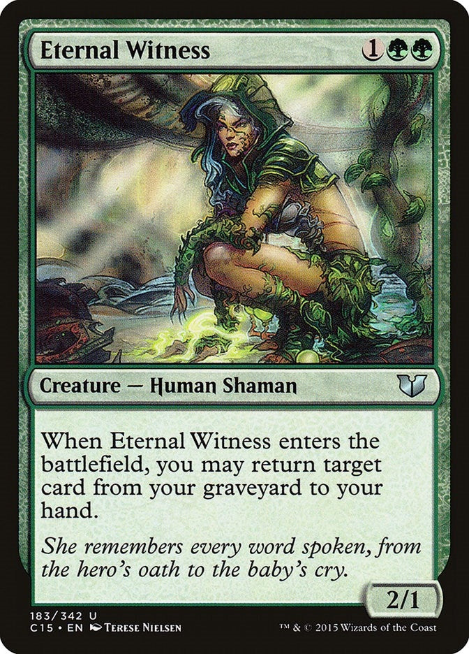 Image for Eternal Witness (Commander 2015) (183) - Magic: The Gathering