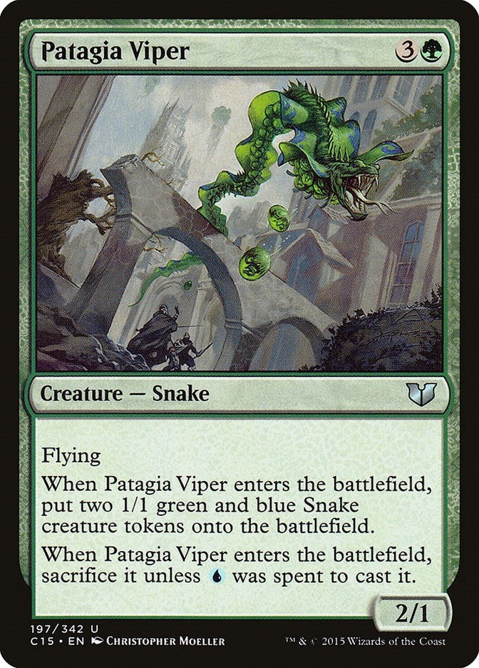Image for Patagia Viper (Commander 2015) (197) - Magic: The Gathering
