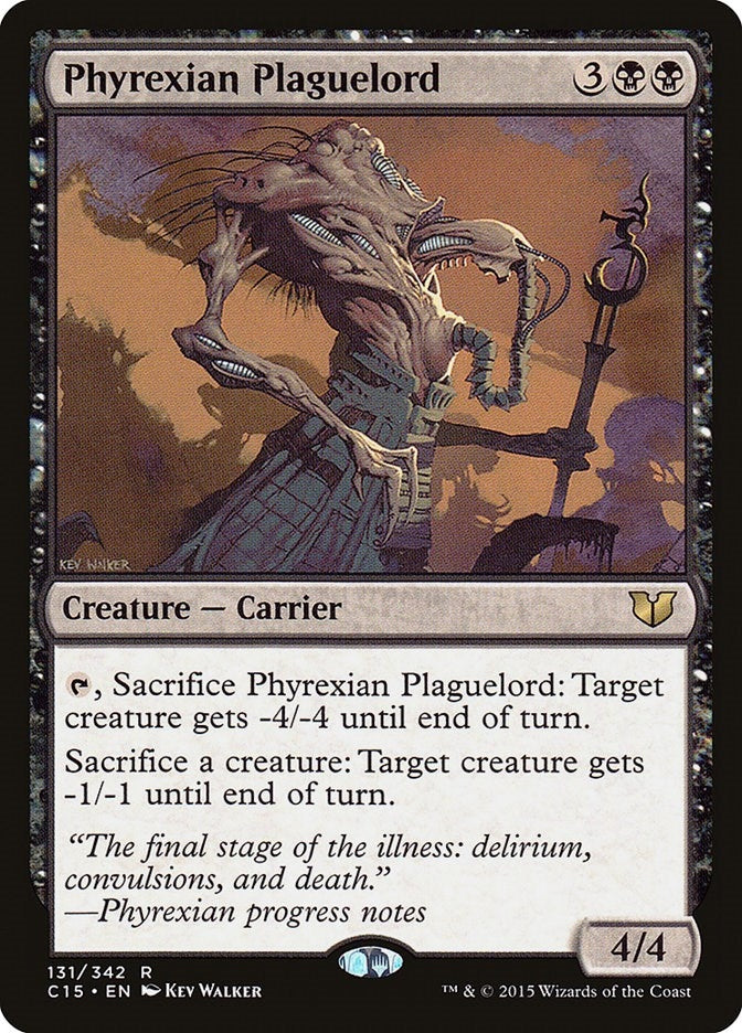 Image for Phyrexian Plaguelord (Commander 2015) (131) - Magic: The Gathering