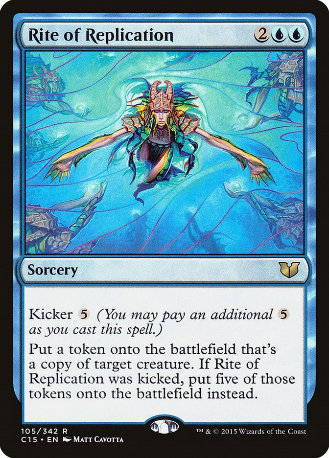 Image for Rite of Replication (Commander 2015) (105) - Magic: The Gathering