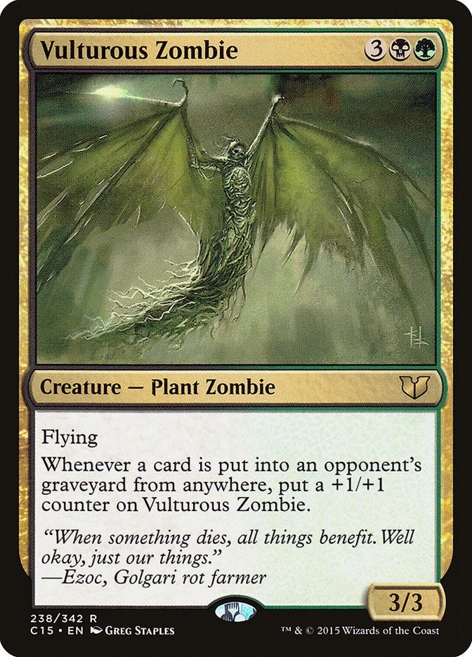 Image for Vulturous Zombie (Commander 2015) (238) - Magic: The Gathering
