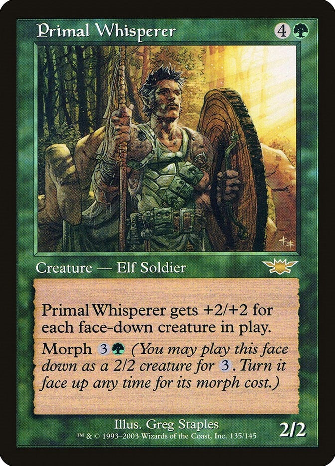 Image for Primal Whisperer (Legions) (135) - Magic: The Gathering