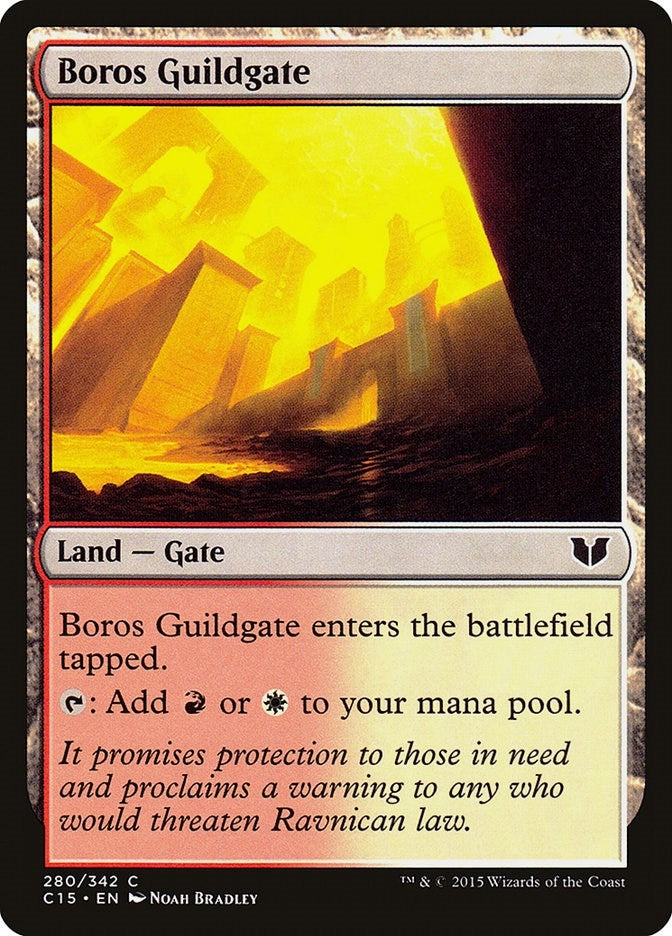 Image for Boros Guildgate (Commander 2015) (280) - Magic: The Gathering