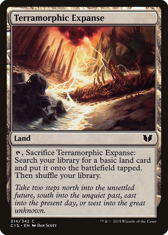 Image for Terramorphic Expanse (Commander 2015) (314) - Magic: The Gathering